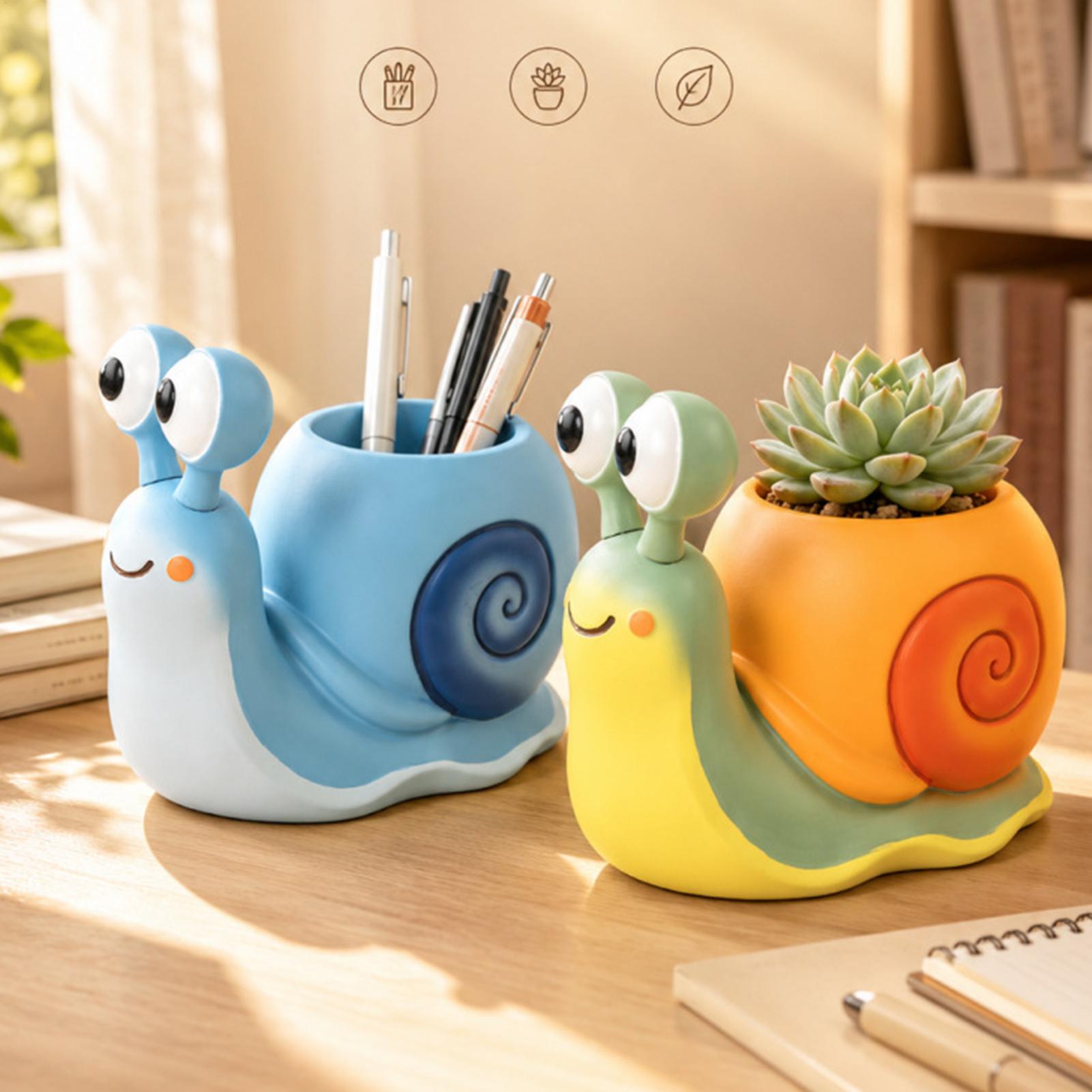 Maceta con forma de caracol, s - Echeveria Succulent reseña y precio