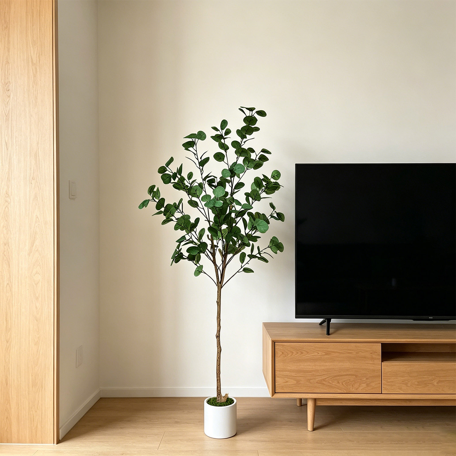 Árbol de Eucalipto Artificial  - Ficus Lyrata Tree reseña y precio